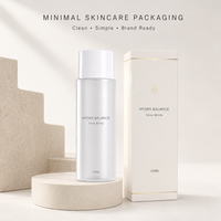 Ensemble de flacons et pots cosmétiques en plastique givré avec logo personnalisé 100ml 150ml 50g |   Emballage de soins de la peau haut de gamme OEM ODM