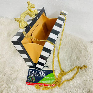 Pochette de soirée en résine pour dames sacs à main américains pochette de soirée de luxe pour dames de l'Inde de Falak World Export - Product Image 1