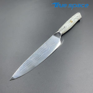 Cuchillos de Cocina Profesionales de Alta Calidad, Cuchillo de Chef de Acero Inoxidable Duradero con Mango de Resina - Product Image 2