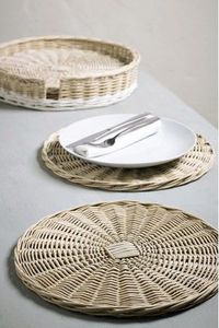 Sous-verres et dessous-de-verre aux motifs variés en rotin écologique - Product Image 3