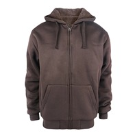 Automne hiver femmes/hommes surdimensionné polaire à capuche chaud fermeture éclair couleur unie sweat brodé uni teint manteau Style coupe ample