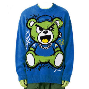 เสื้อสเวตเตอร์ถักนุ่ม อุ่นสบายสำหรับฤดูหนาว สกรีนโลโก้ได้ แฟชั่นลำลอง ใส่ได้ทั้งชายและหญิง แขนยาว คุณภาพสูง สวมใส่สบาย - Product Image 1