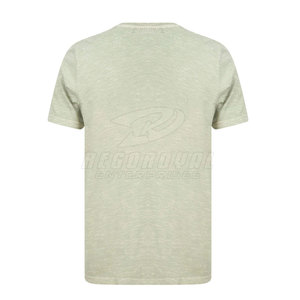 Uso al aire libre Nuevo diseño Lavado ácido Camisetas Venta al por mayor Ropa de moda Hombres Lavado ácido Camisetas - Product Image 2