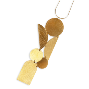 Collana CUCOCUCA YXQ 56 in acciaio inossidabile, design minimalista ma accattivante, accessorio di moda, design geometrico semplice e audace. - Product Image 1