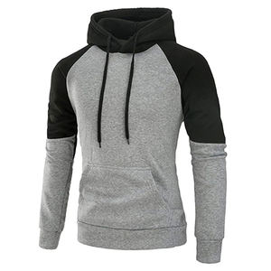 Unisex Customizable Gym Fitness Pullover <b>Hoodie</b> XS Size <b>Men's</b> Plus Cotton Fleece Embroidered Logo Autumn Streetwear Plain Dyed - Product Image 1