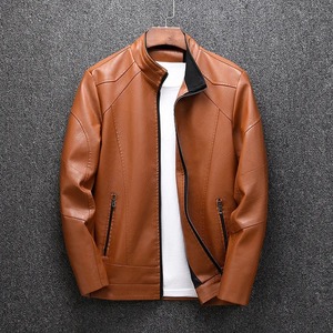Fabricante de alta calidad de cuero de la manga del bordado de los hombres de la Universidad personalizada de béisbol Bomber Letterman chaqueta de cuero Varsity - Product Image 3
