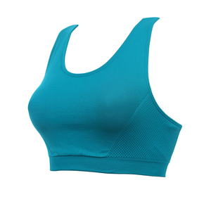 OEM 2024 Sujetador deportivo sin costuras de doble capa para mujer Diseño transpirable y personalizable de tendencia superior - Product Image 2