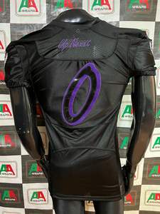 Maillot de football américain pantalon fan maillot parent sublimation broderie grande taille personnalisée usine pakistan photos authentiques - Product Image 4