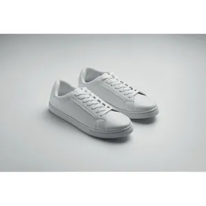 Zapatillas Blancas Personalizadas de PU Talla 47, Producto Deportivo Promocional para Merchandising - Product Image 1