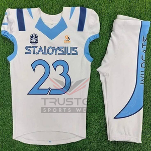 Factory Price Custom High Quality American Football Uniform Set Short XL Size Embroidered <b>Iron</b>-<b>On</b> Patches Quick Dry Breathable - Product Image 6