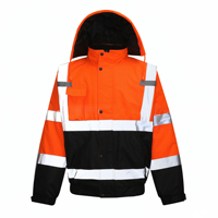 Chaqueta de Soldadura FR con Certificación CE, Alta Visibilidad, Ignífuga, Antiestática, Transpirable, Impermeable, Talla Grande, Seguridad Industrial