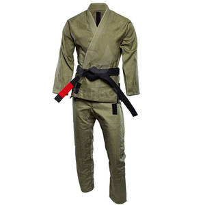 Kimono de Jiu Jitsu BJJ de Alta Calidad para Adultos, Talla Grande, Uniforme 100% Algodón, Ligero, de Secado Rápido y Transpirable, Ropa de Artes Marciales - Product Image 3