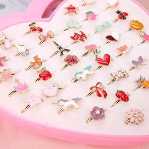 ชุดกำไลข้อมือพลาสติกปรับได้สำหรับเด็กผู้หญิง - Product Image 6