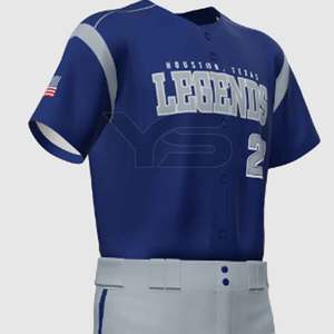 Venta caliente de uniformes de béisbol y softbol personalizados Fabricación de calidad superior - Product Image 5