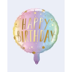 Globo de Feliz Cumpleaños de 45 cm, Decoración para Fiestas, Diseño de Mariposas - Product Image 6
