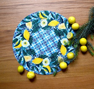 Vente en gros de napperons de formes rondes durables et réutilisables pour les plats chauds Sets de table naturels pour mariage ou restaurant en Inde - Product Image 3