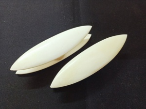 Lanzaderas de hueso hechas a medida hechas de hueso de búfalo natural ideal para tiendas de hilo y fibra para reventa - Product Image 2