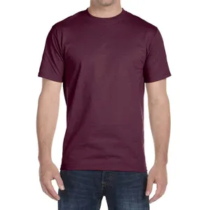 Baumwolle Neues Design Loose Fit Herren Casual Style T-Shirt Benutzer definiertes Logo OEM Service Rundhals ausschnitt Kurzarm T-Shirt
