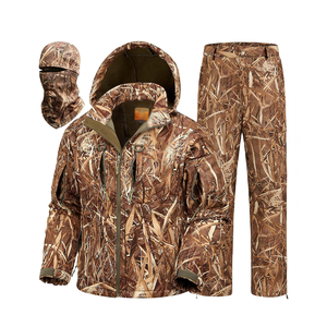PTG ชุดฝึกยุทธวิธีสำหรับกลางแจ้งในป่าชุดลายพรางเครื่องแบบล่าสัตว์ชุดยุทธวิธีลายพราง - Product Image 1