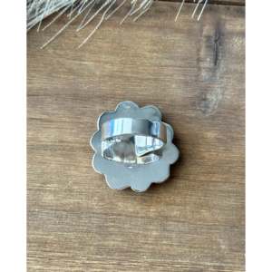 Southwest Handmade Multi Stone Sterling Silver Cluster Ring Adjustable Bezel <b>Set</b> - Product Image 5