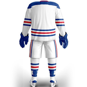 Maillot et pantalon de hockey sur glace personnalisé pas cher Uniformes de hockey sur glace par sublimation pour hommes Design personnalisé Ensembles de hockey sur glace pour hommes - Product Image 2
