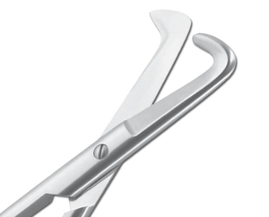 Tijeras Quirúrgicas Curvas de Acero Inoxidable de Alta Calidad para Episiotomía - Product Image 2