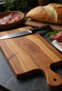 Tabla de Cortar de Madera de Diseño de Lujo, Tabla de Cortar de Madera Natural Creativa para el Hogar, Proveedores de Hoteles al Mejor Precio - Product Image 3