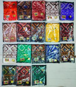 Conjunto de 3 Piezas de Lujo Somali Baati Shaash Dirac Sin Costuras con Bordado, Mangas Largas, Poliéster y Seda, para Todas las Temporadas - Product Image 4