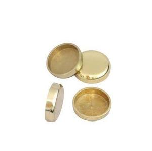 ชุดจานรองแก้วทองแดงแท้ 8 ชิ้น พร้อมที่วางเหล็กทองเหลือง สำหรับตกแต่งงานแต่งงานแบบหรูหรา - Product Image 2