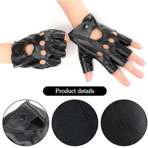 Professional <b>Fingerless</b> Custom Lightweight Leather <b>Gloves</b> New Design Winter Fashion <b>Gloves</b> <b>for</b> Daily Outdoor Use Travel Plain - Product Image 2