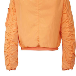 Blouson Bomber Femme Hiver Tricoté Col Montant Zippé Logo Personnalisé Haute Qualité Imperméable Respirant Coupe-Vent Toutes Tailles - Product Image 5