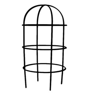 Décoration de jardin Cadre de support pour plantes grimpantes Treillis métallique Obélisque de jardin Plantes Treillis métallique Artisanat - Product Image 3