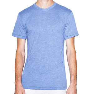 Ropa de tela popular americana personalizada, ropa deportiva Tri Blend para Fitness, Camiseta con estampado de entrenamiento de culturismo para hombres - Product Image 2