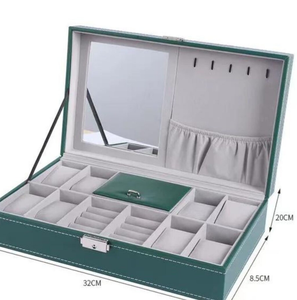 Caja de reloj y organizador de joyas para mujeres, almacenamiento de hombres para hombres, caja de reloj para hombres, joyero personalizado para hombres - Product Image 2