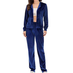 Conjunto Deportivo de 2 Piezas para Mujer, Talla Grande, Sudadera con Capucha Transpirable y Pantalones, Ropa Deportiva Informal para Fitness, Venta al Por Mayor - Product Image 4