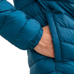 Veste matelassée pour hommes personnalisée OEM High Street col montant en toile de haute qualité hiver décontracté bas quantité minimale de commande vente en gros - Product Image 6