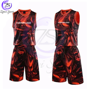 Uniforme de basket-ball à sublimation personnalisée, design classique de la plus haute qualité, maillot de basket-ball de style dernier cri et ensembles courts - Product Image 6