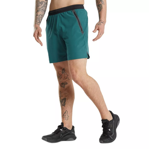 Men's Double-<b>Layer</b> Quick Dry Breathable Elastic Gym Shorts Pockets Solid Pattern Eco-Friendly Casual Waterproof Windproof Custom - Product Image 4