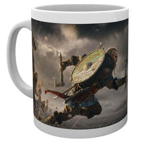 Taza Assassin's Creed Valhalla, Diseño Moderno, Fortalezas Antiguas, 200 ml, Taza de Cerámica con Tapa, Apta para Microondas, Diseño Novedoso para Regalos - Product Image 2
