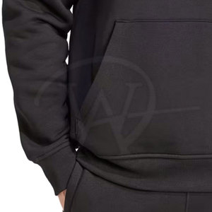 High Quality 100% Cotton Men's <b>Hoodies</b> Regular Fit Breathable Quick Dry Streetwear Fashion Wholesale Solid Pattern <b>Plain</b> Dyed - Product Image 5