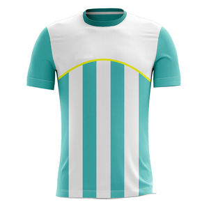 เสื้อเจอร์ซีย์ฝึกซ้อมฟุตบอลสำหรับผู้ใหญ่ของผู้ชายชุดกีฬาเสื้อฟุตบอลคุณภาพสูงผ้าตาข่ายระบายอากาศได้ดี - Product Image 3