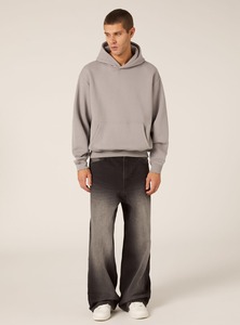 เสื้อมีฮู้ดโอเวอร์ไซซ์อบอุ่นทรงหลวมเสื้อมีฮู้ดเฮฟวี่เวทสำหรับสวมใส่สบายทุกวันซัพพลายเออร์ - Product Image 4