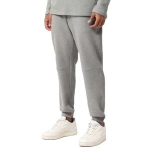 Pantalon de survêtement unisexe en coton 330 g/m² avec impression de logo personnalisé style décontracté polaire de jogging streetwear pour hommes vente en gros - Product Image 1