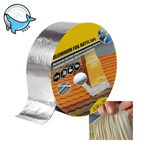 Ruban adhésif imperméable en aluminium butyle super adhésif ANTI, résistant aux UV et aux intempéries, pour métal, fenêtres et gouttières - Product Image 1