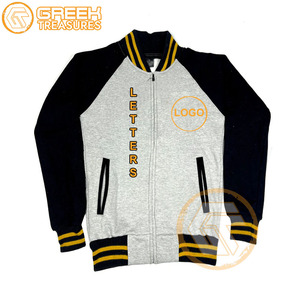 Veste universitaire brodée en molleton de coton Alpha personnalisée Fraternité Vêtements grecs respirants de haute qualité Vestes pour hommes Phi - Product Image 5