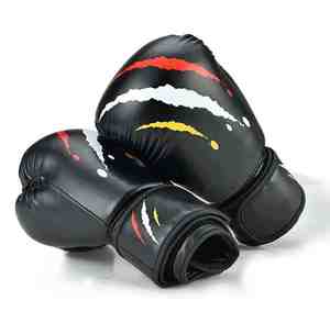 Guantes Deportivos de Venta Directa de Fábrica Co BG-KS-001, Guantes de Boxeo de Cuero MMA, Guantes Profesionales de Kick Boxing, Muay Thai, Sparring, Transpirables - Product Image 1