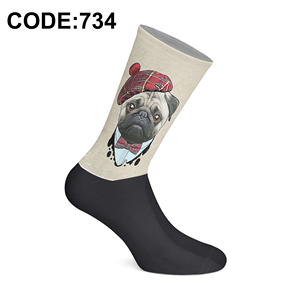 Premium Sublimation <b>Socks</b> Made in Turkey 360 Digital Printing Colorful Novelty Art <b>Socks</b> <b>Soft</b> and Stylish Wear - Product Image 1