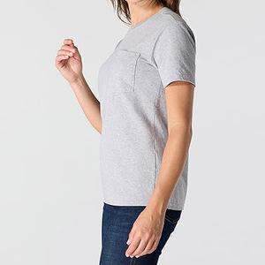 เสื้อยืดผู้หญิงผ้าโพลีเอสเตอร์ เนื้อผ้าถักโปร่งสบาย แห้งเร็ว สวมใส่สบาย เส้นใยเรียบเนียน ยืดหยุ่น ระบายอากาศได้ดี น้ำหนักเบา ใส่สบายในชีวิตประจำวัน - Product Image 3