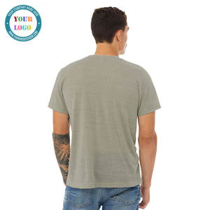 T-shirt personnalisé en coton avec impression surdimensionnée, impression de logo personnalisé, designs personnalisés pour hommes - Product Image 3