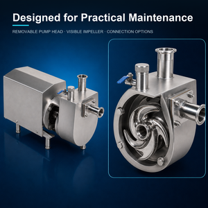 ปั๊มน้ำอัตโนมัติแบบมีตัวเรือน QY Standard Motor Square Housing Sanitary Self-Priming Pump 0.75kW 3m3/h ขนาดกะทัดรัด ขายส่งจากโรงงาน - Product Image 5